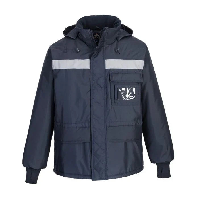 Portwest FR25 Giacca Plus Bizflame, Taglia M, Navy-M