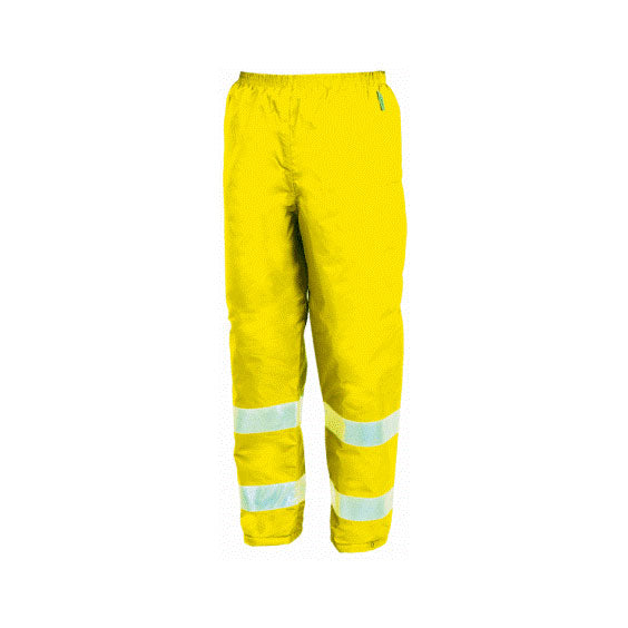 Pantalone antinfortunistico da lavoro Issa, industrial starter AV impermeabile ad alta visibilità