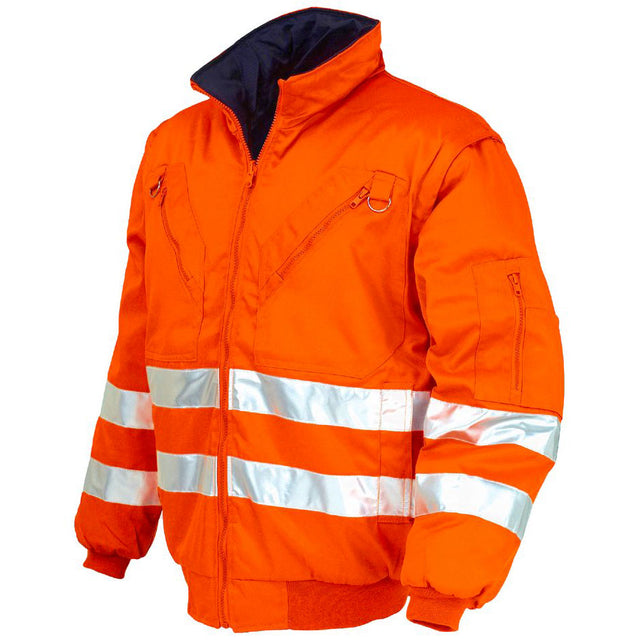 Giacca da lavoro Pilot AV Reverse ad alta visibilità, Issa, Industrial Starter 04715