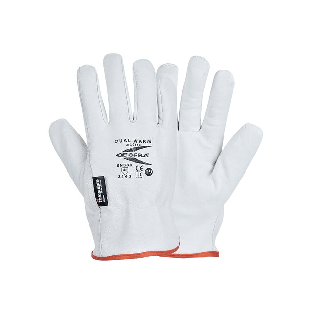 12 Paia di Guanti da lavoro Cofra Dual Warm
