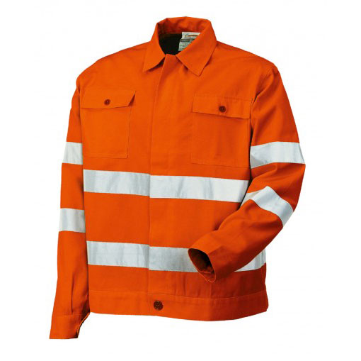Giubbino da lavoro ad alta visibilità issa, industrial starter 8445