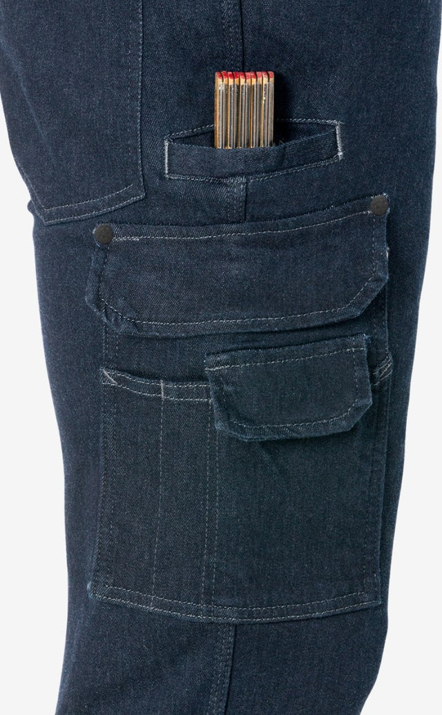 Fristads 2501 DCS Pantaloni da lavoro Denim Stretch
