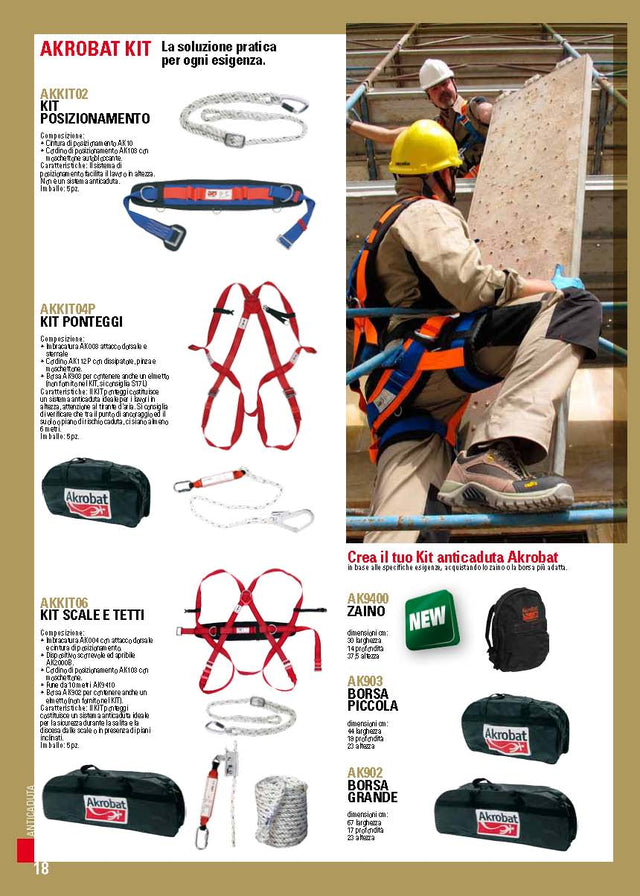 Borsa grande akrobat, industrial starter AK 902.