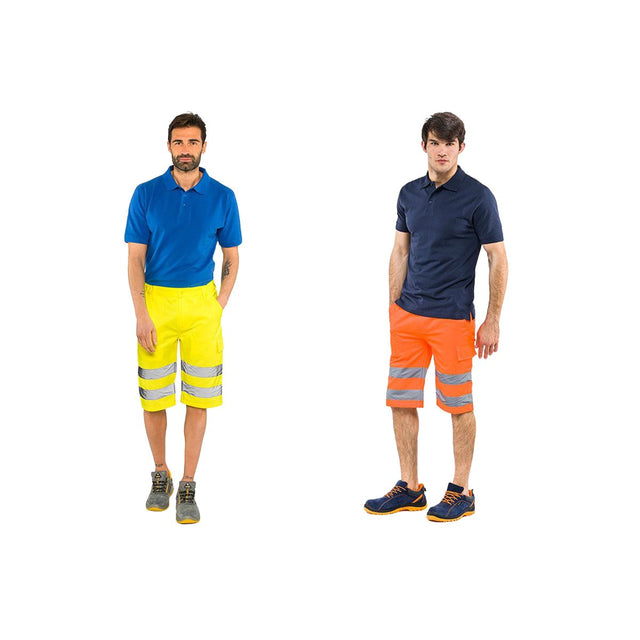 Pantaloni corti da lavoro alta visibilità Sottozero Shorts H.V 1570