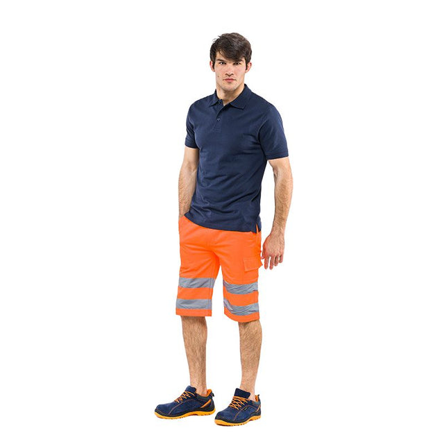 Pantaloni corti da lavoro alta visibilità Sottozero Shorts H.V 1570