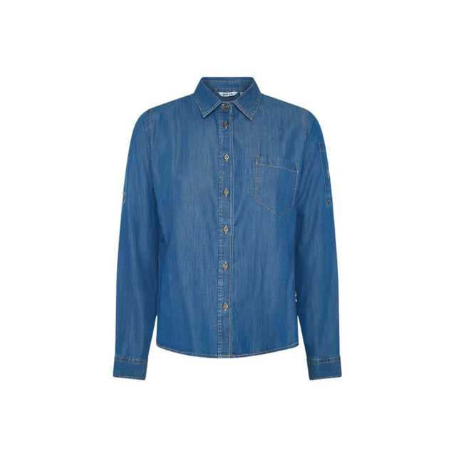 Camicia jeans donna Gary's Valeria 240100 manica lunga