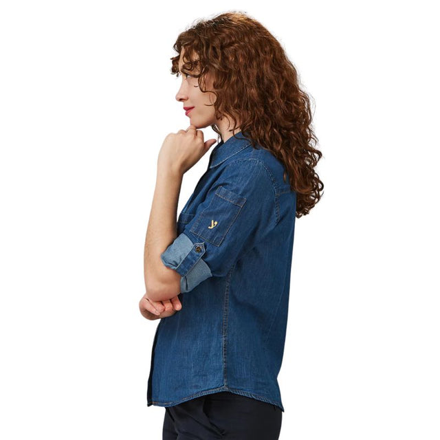 Camicia jeans donna Gary's Valeria 240100 manica lunga