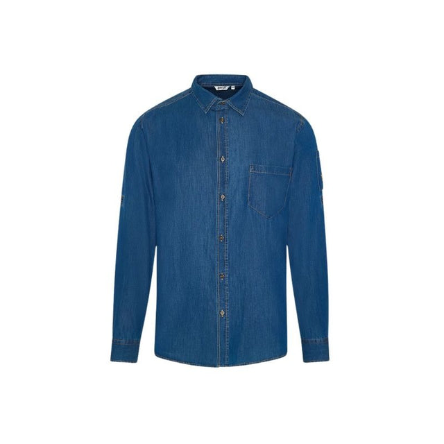 Camicia jeans uomo Gary's Mattia 260800 manica lunga