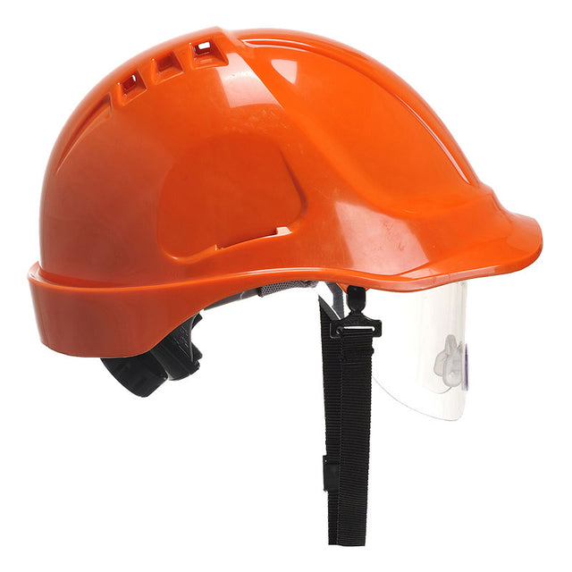 Casco da lavoro con visiera Portwest PW55 Endurance