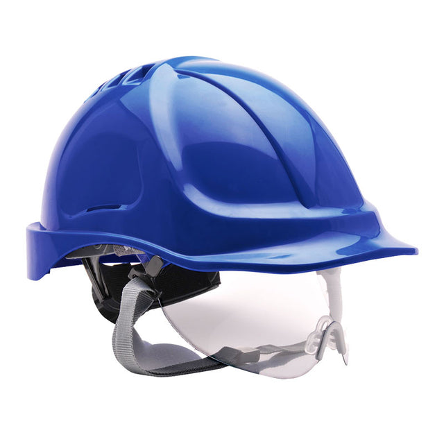 Casco da lavoro con visiera Portwest PW55 Endurance