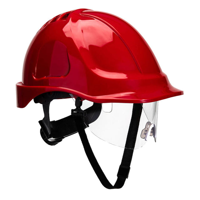 Casco da lavoro con visiera Portwest PW55 Endurance