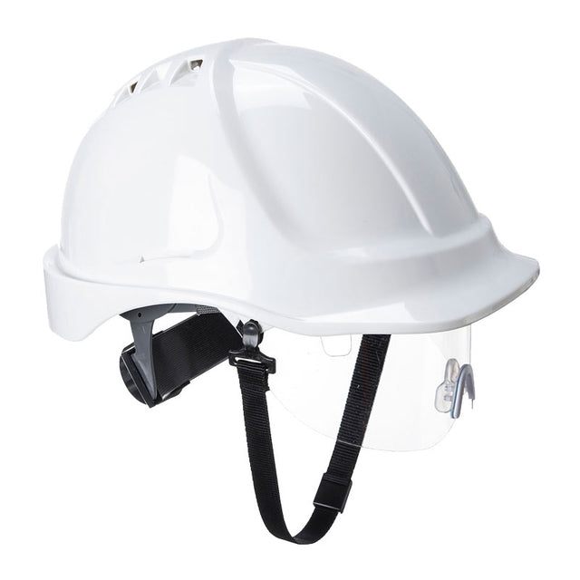 Casco da lavoro con visiera Portwest PW55 Endurance