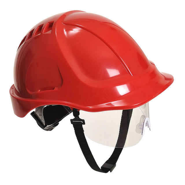 Portwest PW54 Endurance Plus Casco da lavoro con visiera