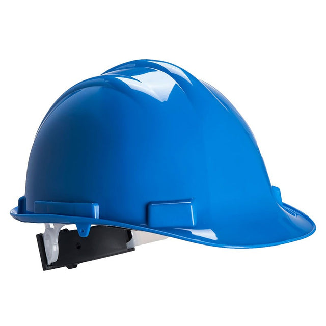 Casco da lavoro Portwest PS57 Expertbase con chiusura a cremagliera