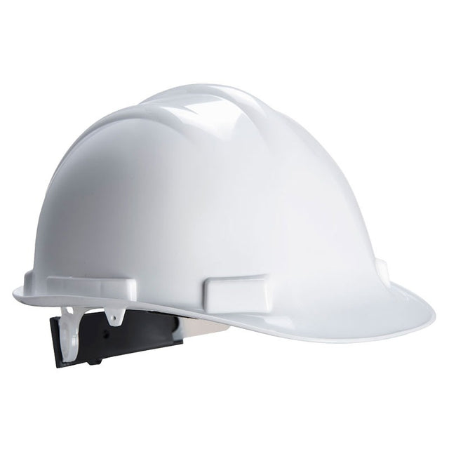 Casco da lavoro Portwest PS57 Expertbase con chiusura a cremagliera