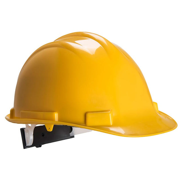 Casco da lavoro Portwest PS57 Expertbase con chiusura a cremagliera