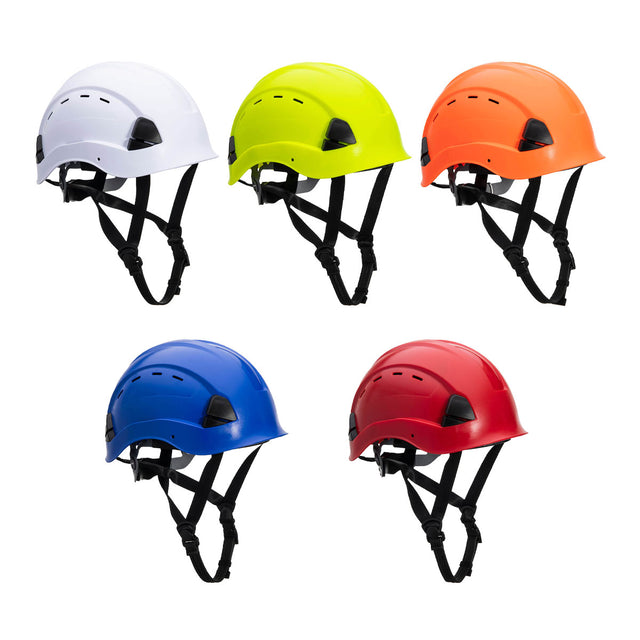 Elmetto ventilato Portwest PS73 Height Endurance per alpinisti
