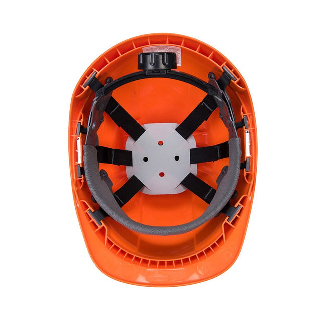 Casco di protezione forestale Portwest PW98 con cuffie e visiera