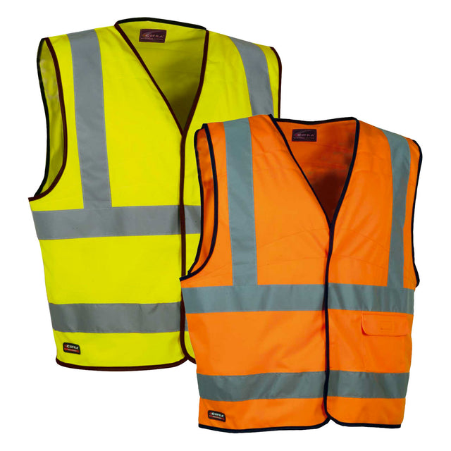 Gilet da lavoro ad alta visibilità Cofra Clear