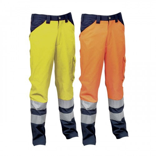 Pantaloni Cofra Encke ad alta visibilità da lavoro