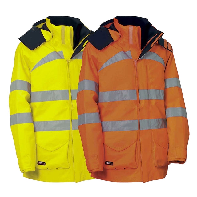 Giubbotto da lavoro ad alta visibilità Cofra Devon in Gore-Tex