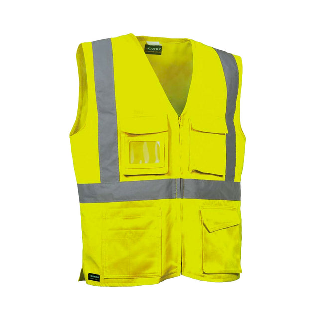 Gilet da lavoro ad alta visibilità Cofra Seki