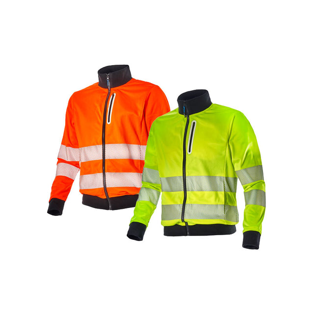 Felpa da lavoro alta visibilità Diadora Utility JACKET PL HV