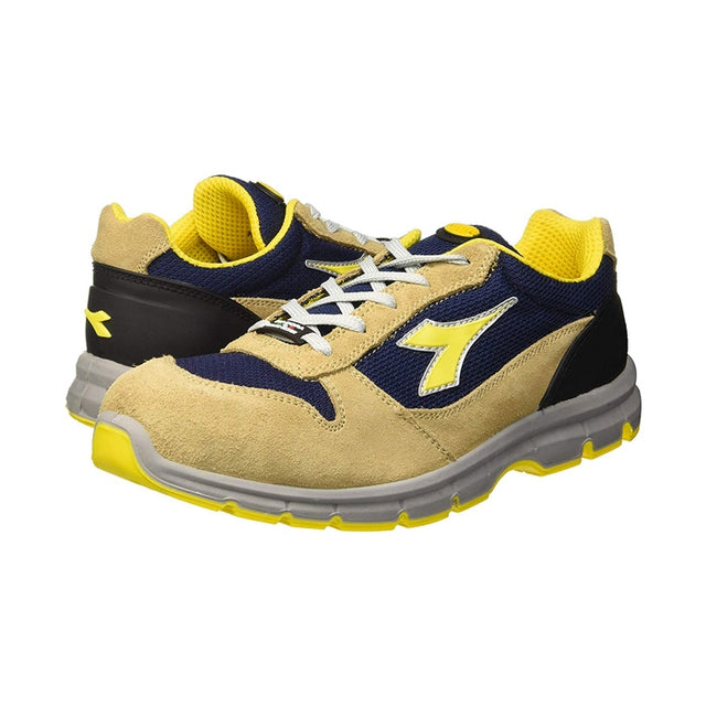 Scarpe antinfortunistiche Diadora Run Textile S1P beige/blu
