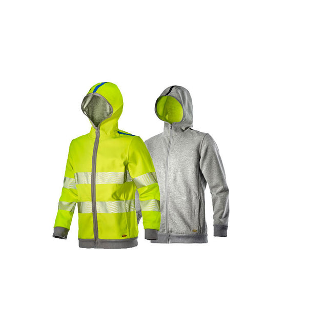 Felpa da lavoro Diadora Utility SWEAT FULL ZIP HV