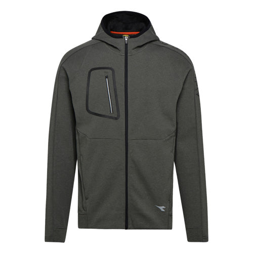 Felpa da lavoro Diadora Sweat Cross FZ con cappuccio