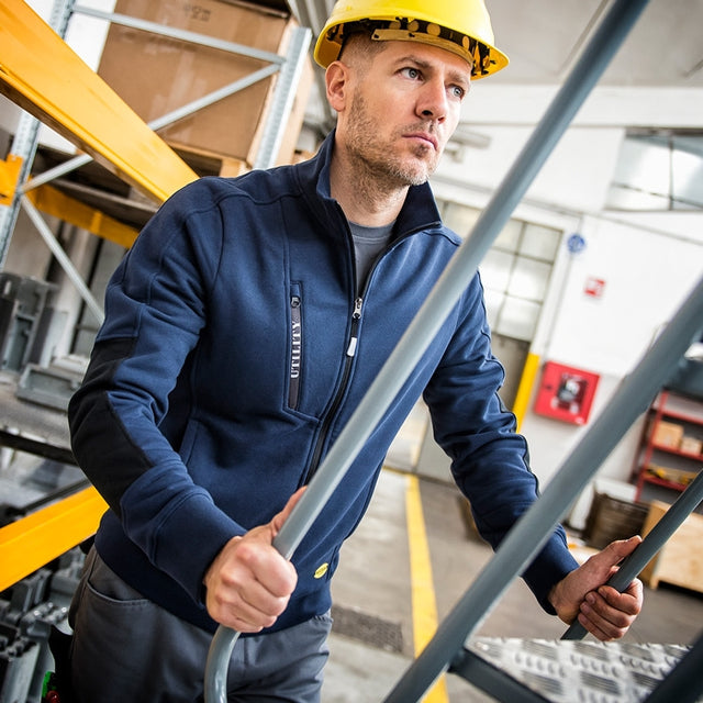 Felpa Diadora Utility FZ Litework da lavoro