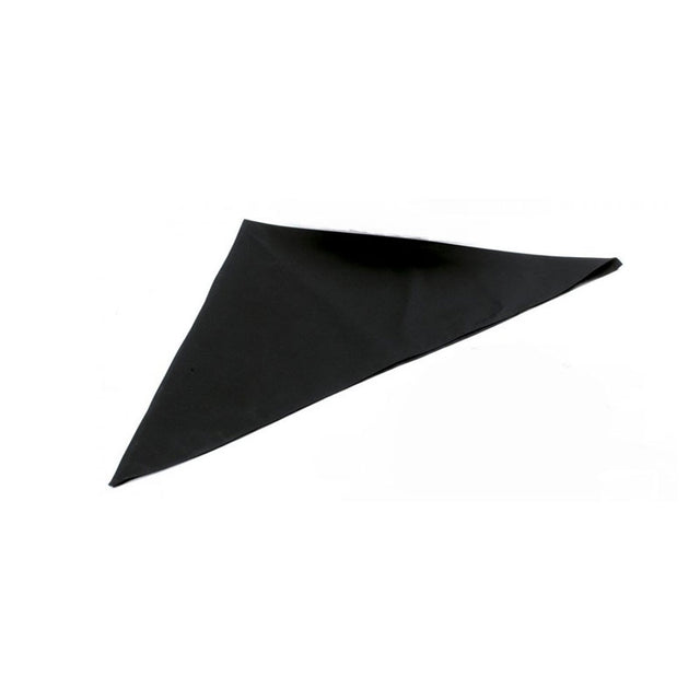Fazzoletto cuoco a triangolo Giblor’s nero art. Q5I00266