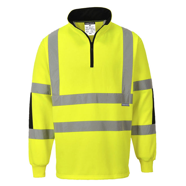 Felpa Rugby Xenon B308 alta visibilità Portwest