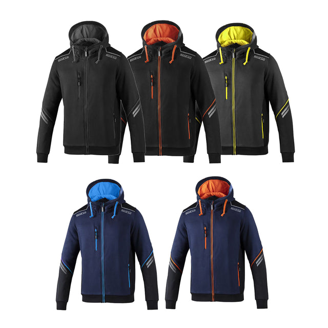 Felpa da lavoro Tech Hooded Full Zip Colorado 02414 Sparco