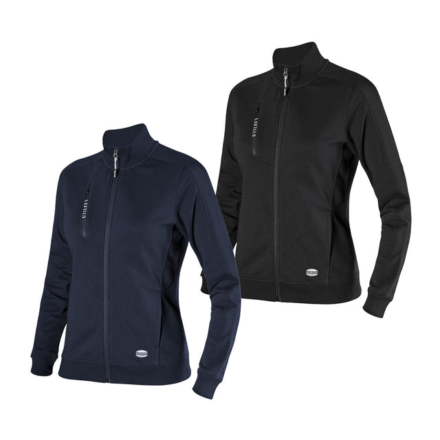 Felpa Diadora da lavoro donna Sweatshirt FZ Athena
