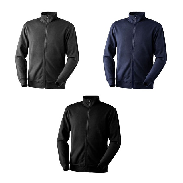 Felpa full zip da lavoro Neri Hoover