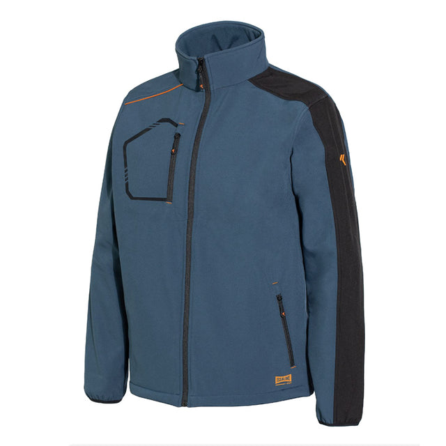 Felpa Industrial Starter Issa Kind 04508B da lavoro softshell zip lunga