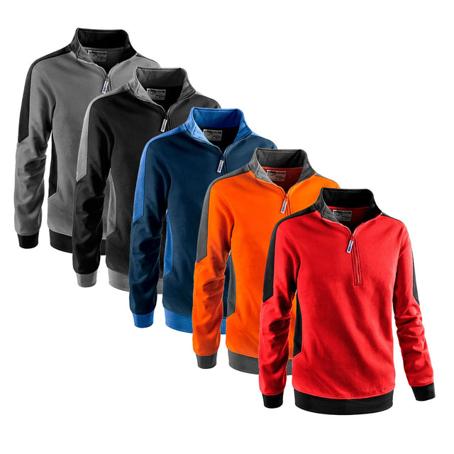 Felpa Patch 50180 mezza zip Sottozero