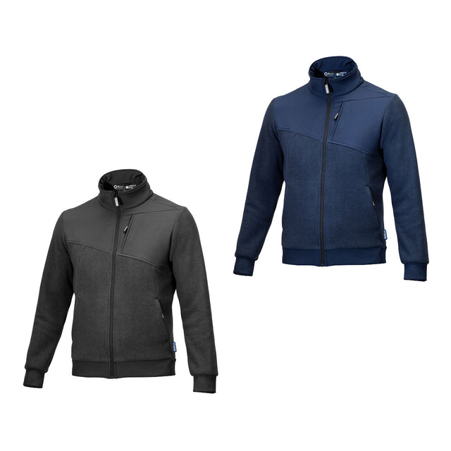 Felpa da lavoro pile Sparco Crestone full zip