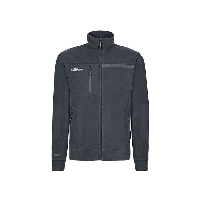 Felpa da lavoro U-Power Venus con zip in pile