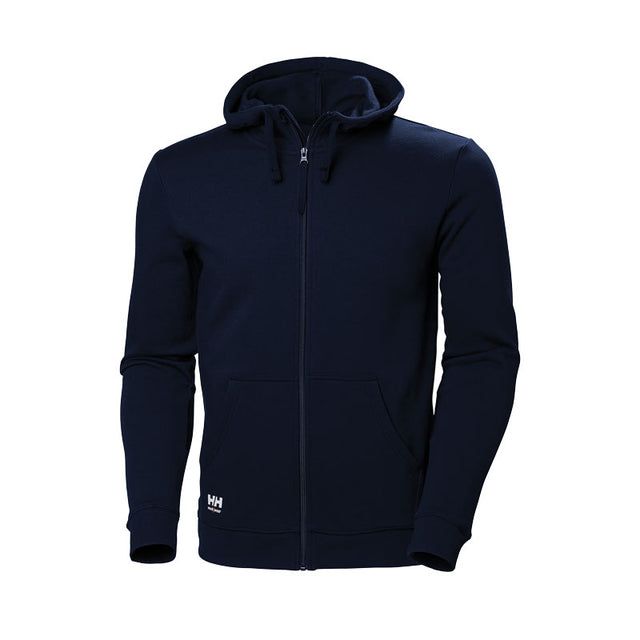 Helly Hansen Classic 79328 Felpa da lavoro con cappuccio e zip