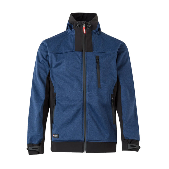 Felpa da lavoro bicolore soft shell Velilla 206007