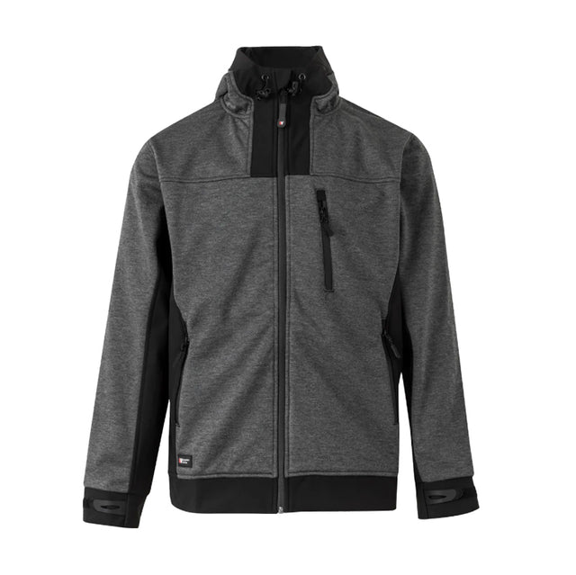 Felpa da lavoro bicolore soft shell Velilla 206007