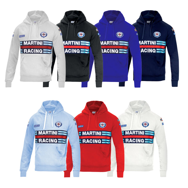Felpa da lavoro Martini Racing Hoodie Replica Sparco 01279MR