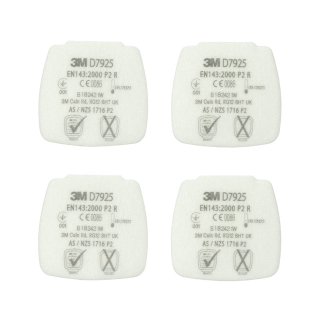 Filtri P2 antiparticolato 3M D7925