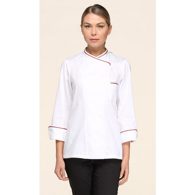 Giacca cuoca Giblor’s Stefania bianca art. 14P08G468