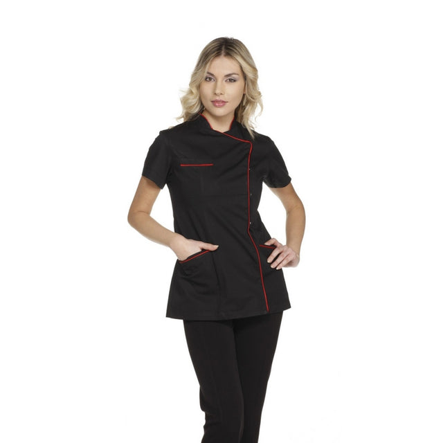 Giacca cuoco nera Giblor's Tati art. 11P02K72
