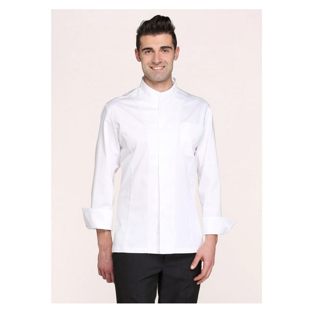Giacca cuoco Giblor’s Sergio coreana bianca art. 14P08G465