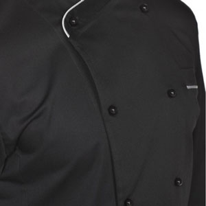 Giacca cuoco Giblor’s Brasile Nera art. 11P08G15