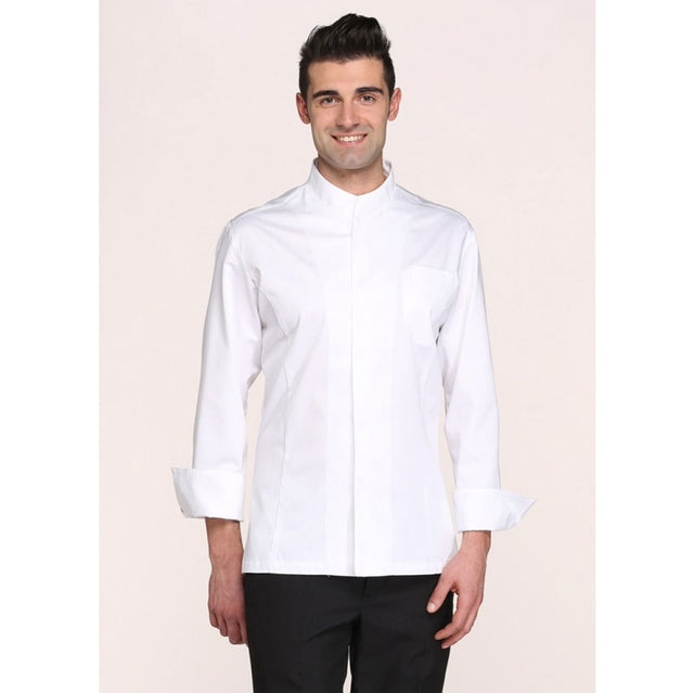 Giacca cuoco Giblor’s Sergio coreana bianca art. 14P08G465